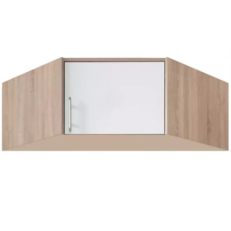 Nadstavec na skriňu Smart SRN4 95 cm dub sonoma/biela