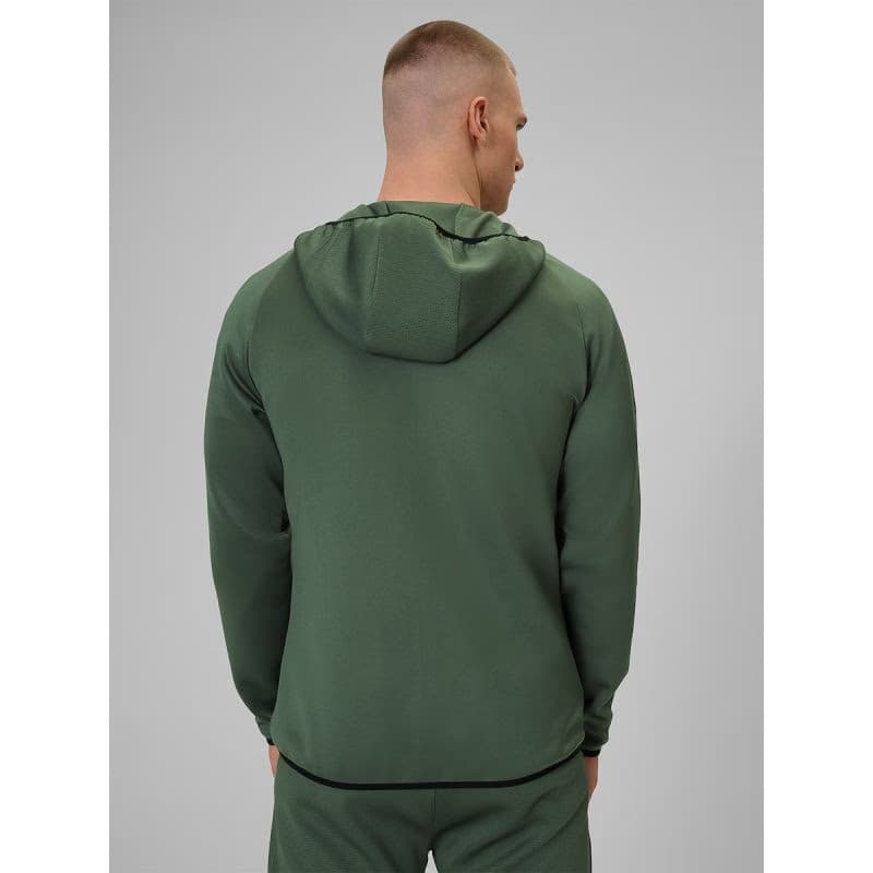 Pánska bežecká mikina 4F SWEATSHIRT FNK M627-43S-KHAKI 4