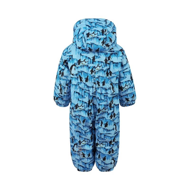Chlapčenský zimný overal COLOR KIDS Coverall, AOP, AF 10.000, light blue 2