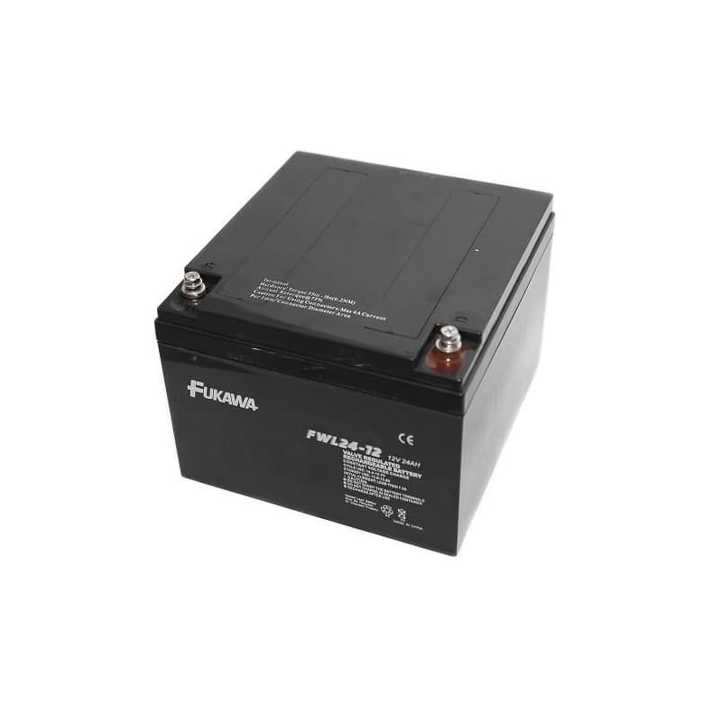 Akumulátor FUKAWA FWL24-12 (12V 24Ah živ. 10 rokov)
