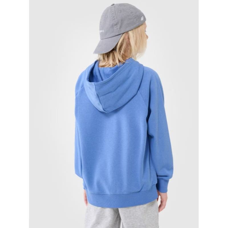 Chlapčenská mikina s kapucňou 4F JUNIOR SWEATSHIRT M1712-34S-LIGHT BLUE 4