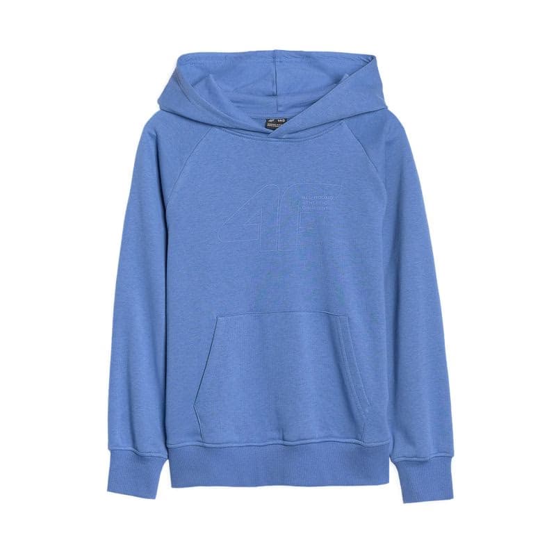 Chlapčenská mikina s kapucňou 4F JUNIOR SWEATSHIRT M1712-34S-LIGHT BLUE 6