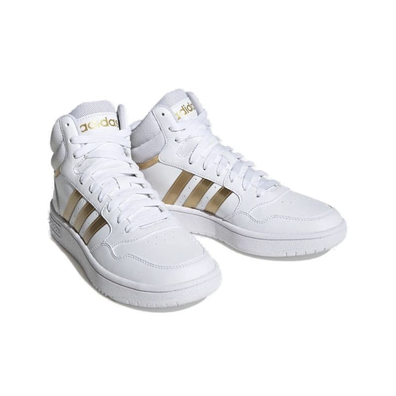 Dámska rekreačná obuv ADIDAS Hoops 3.0 Mid cloud white cloud white grey two 5