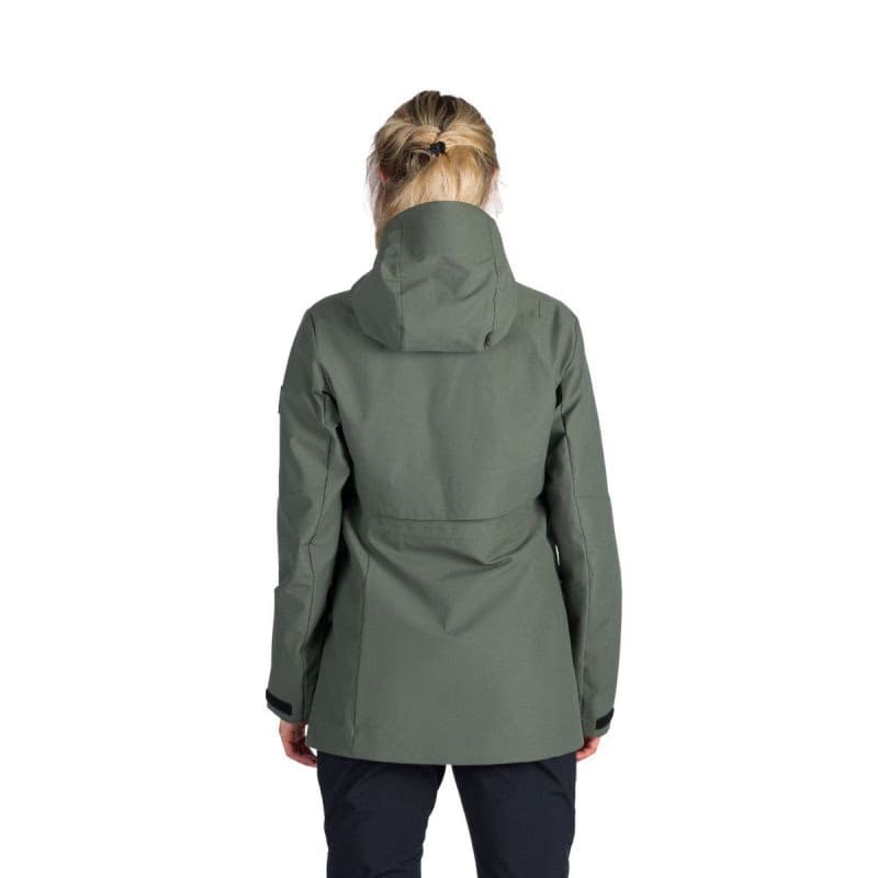 Dámska turistická softshellová bunda NORTHFINDER LUCINDA-300darkgreen 3