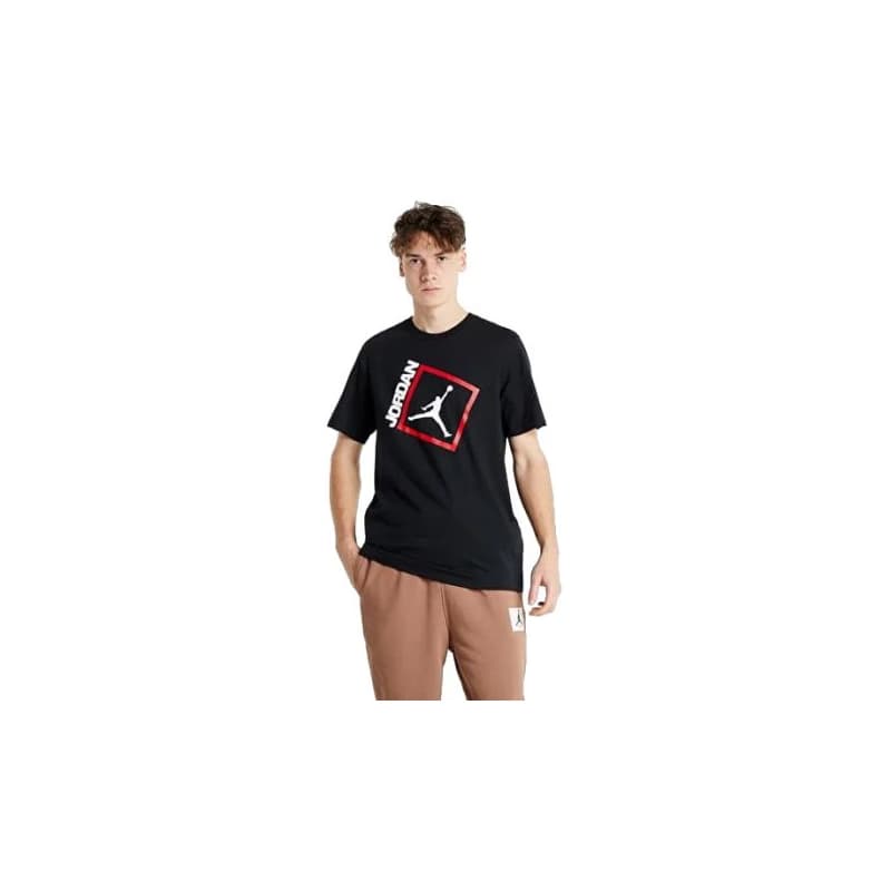 Pánske tričko s krátkym rukávom NIKE M JORDAN JUMPMAN BOX SS CREW-011 BLACK 1