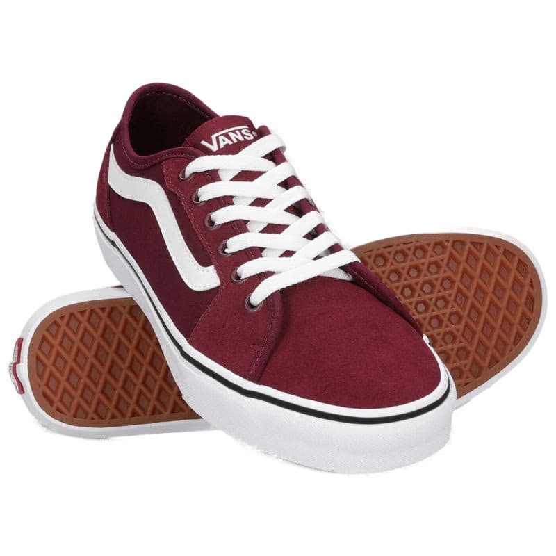 Pánska vychádzková obuv VANS MN Filmore Decon (Suede Canvas) port royal white 4