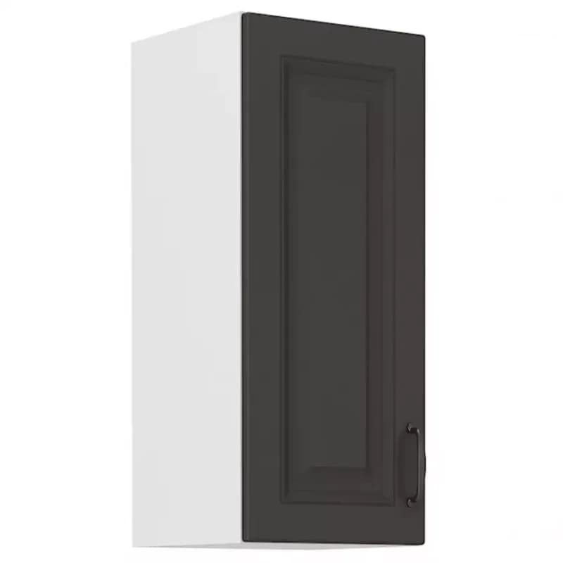 Kuchynská skrinka STILO grafit mat/biely 30g-72 1f 1