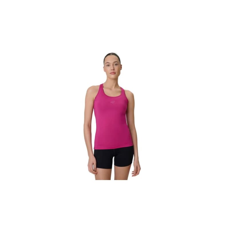 Dámske tréningové tielko 4F SLEEVELESS FNK F0766-54S-PINK