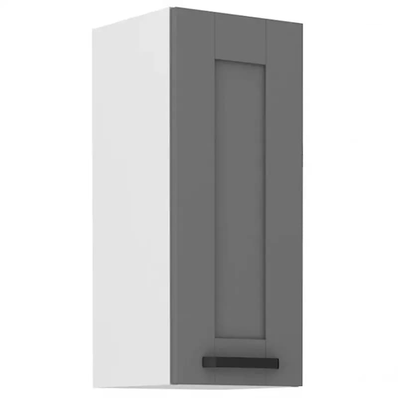 Kuchynská skrinka Luna dustgrey/biela 30G-72 1F 1