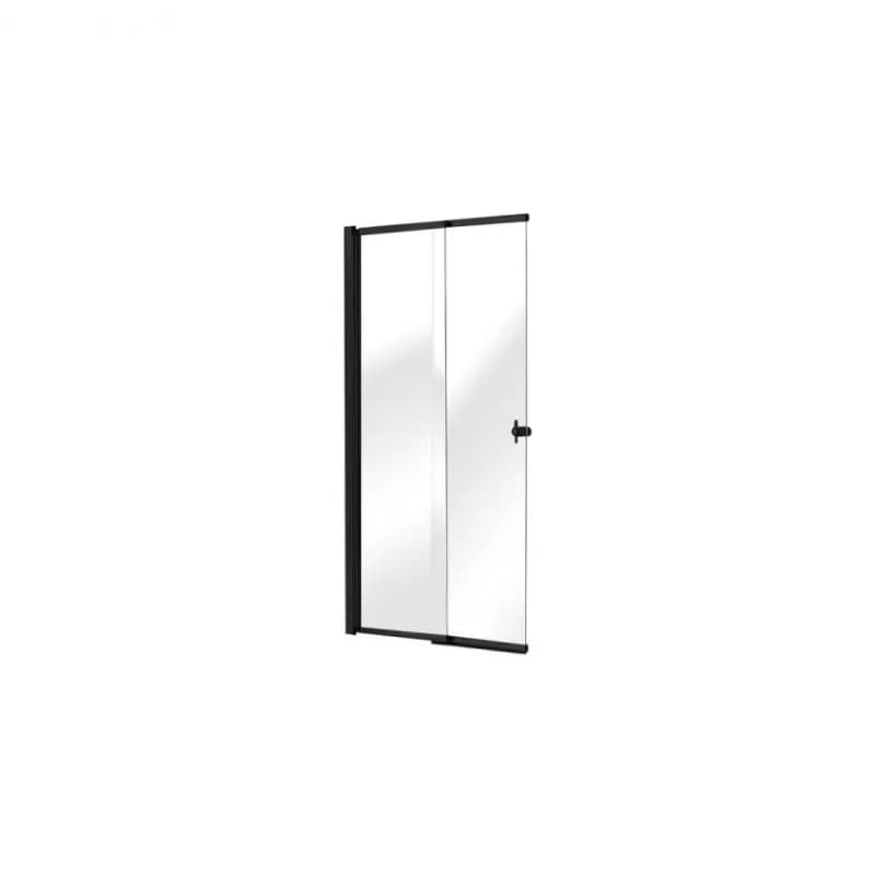 Vaňová zástena FLEX 140x82 cm čierna 1