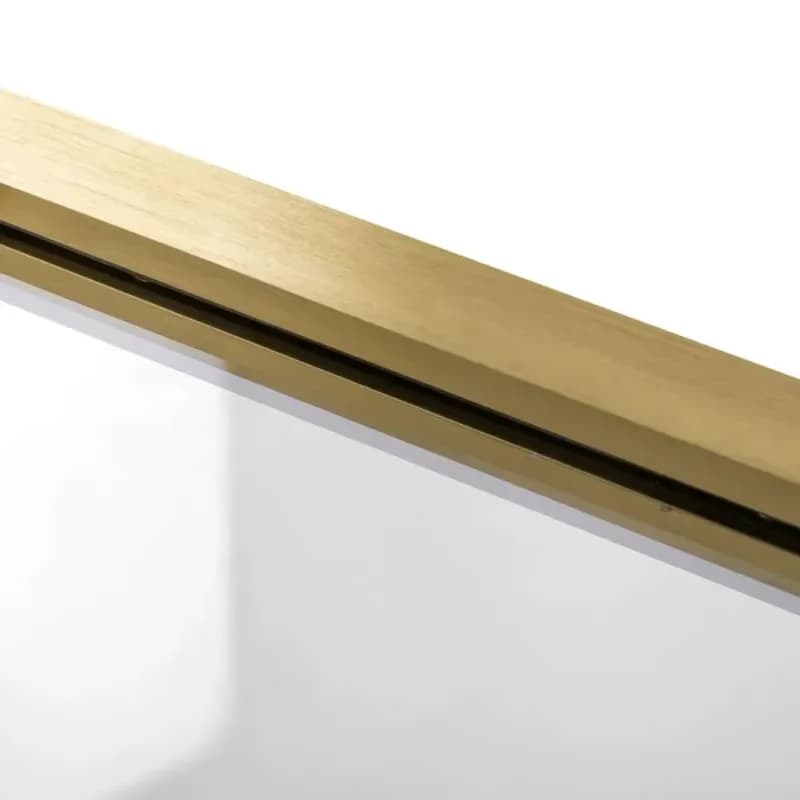 REA - Sprchové dvere Rapid Swing Brush Gold 100 REA-K2503 2