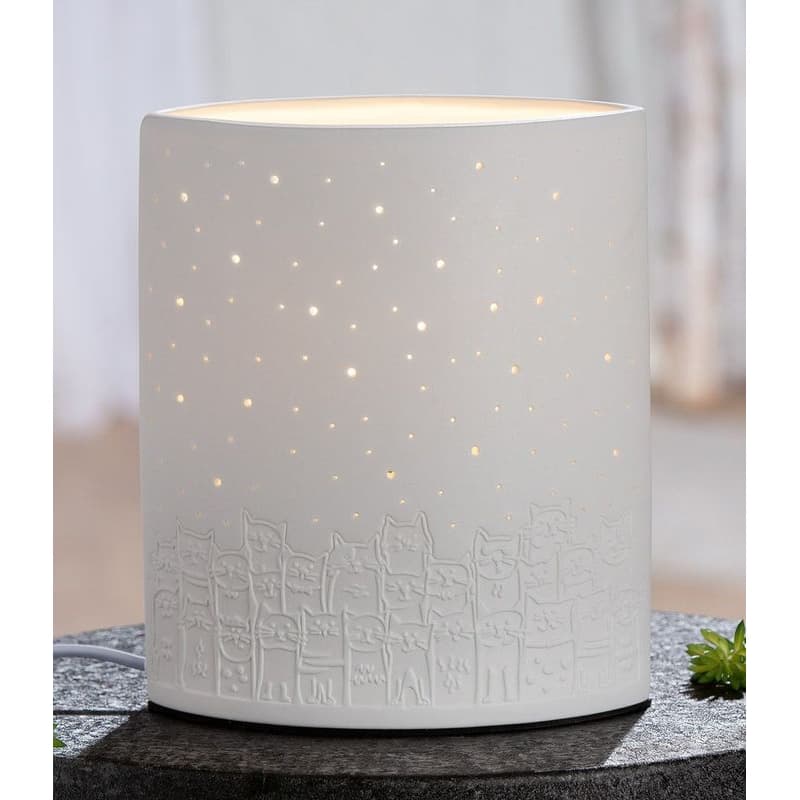 Stolová lampa s motívom mačky "Katzenbande" 1