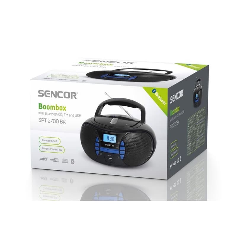 SPT 2700 WH S CD/MP3/USB/BT SENCOR 5