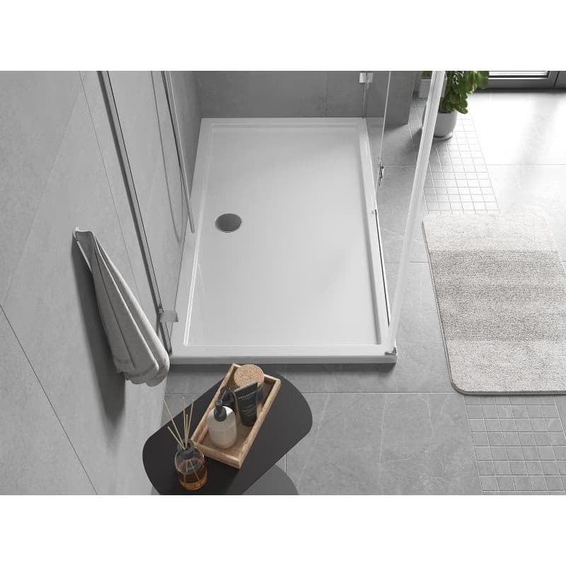 MEXEN - Flow sprchová vanička obdĺžniková slim 80 x 140, biela lesk 46R108014 3