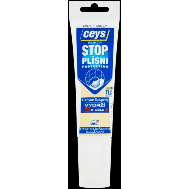 CEYS Silikon Stop Plesniam Biely 125ML 1
