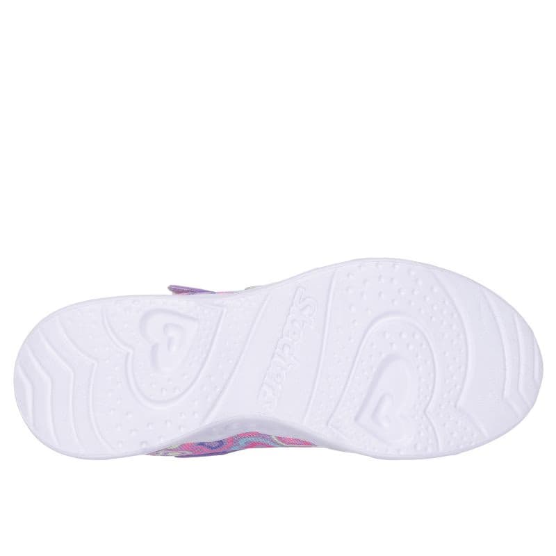 Dievčenská rekreačná obuv SKECHERS Heart Lights Boogie Love K lavender 5