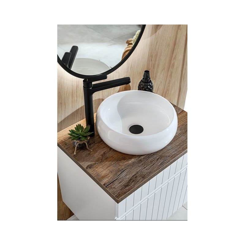 ArtCom Keramické umývadlo WIKI SW | biely lesk 36 cm 5