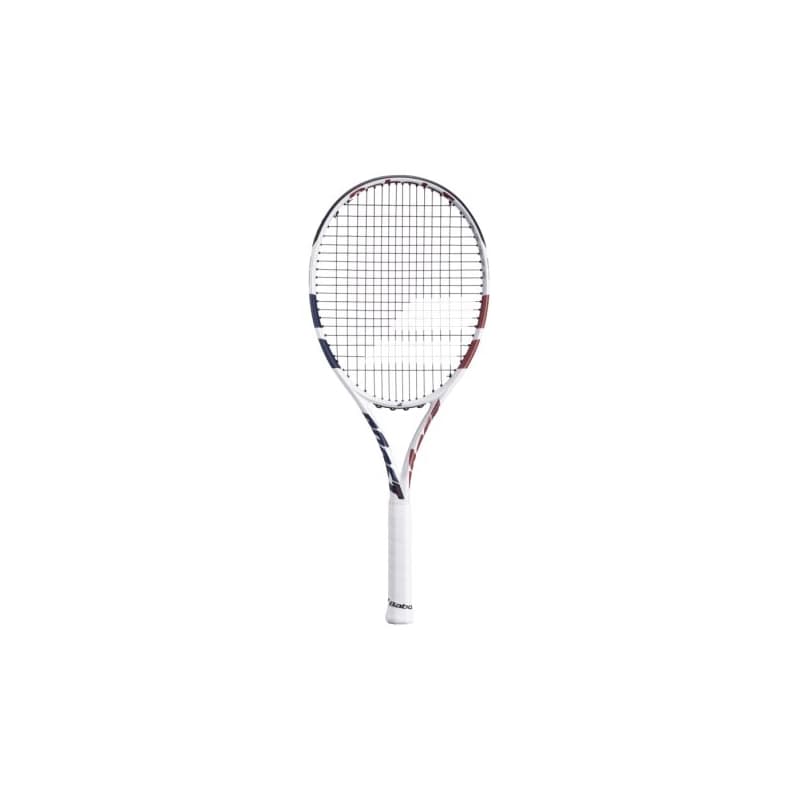 Tenisová raketa pre začiatočníkov BABOLAT BOOST DRIVE WHITE STRUNG 1