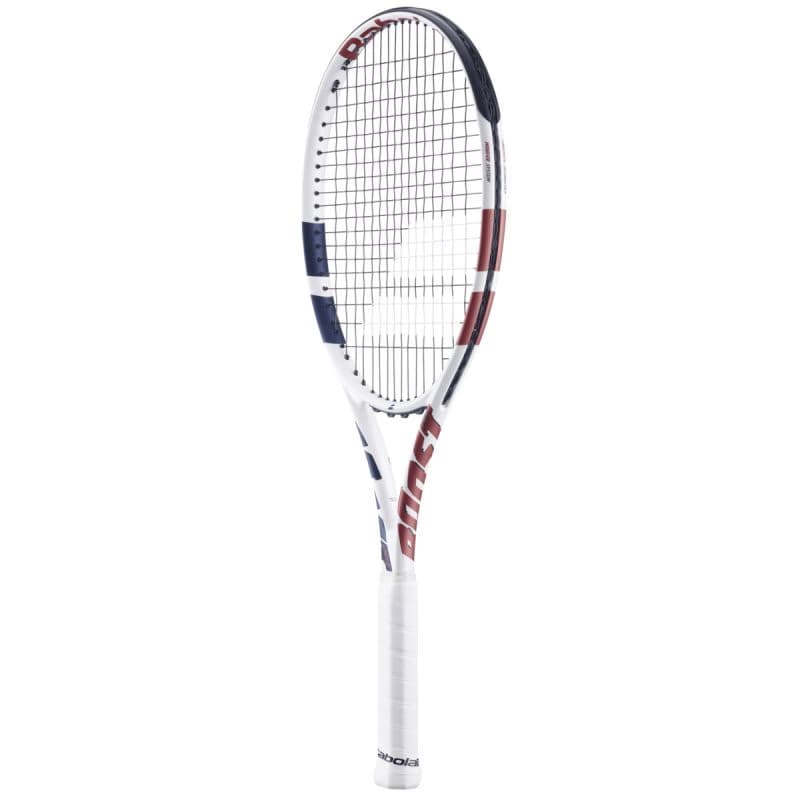 Tenisová raketa pre začiatočníkov BABOLAT BOOST DRIVE WHITE STRUNG 3