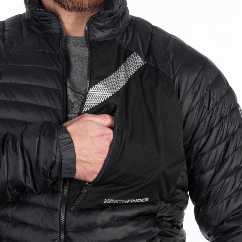 Pánska turistická bunda NORTHFINDER WILLARD-269-black 4