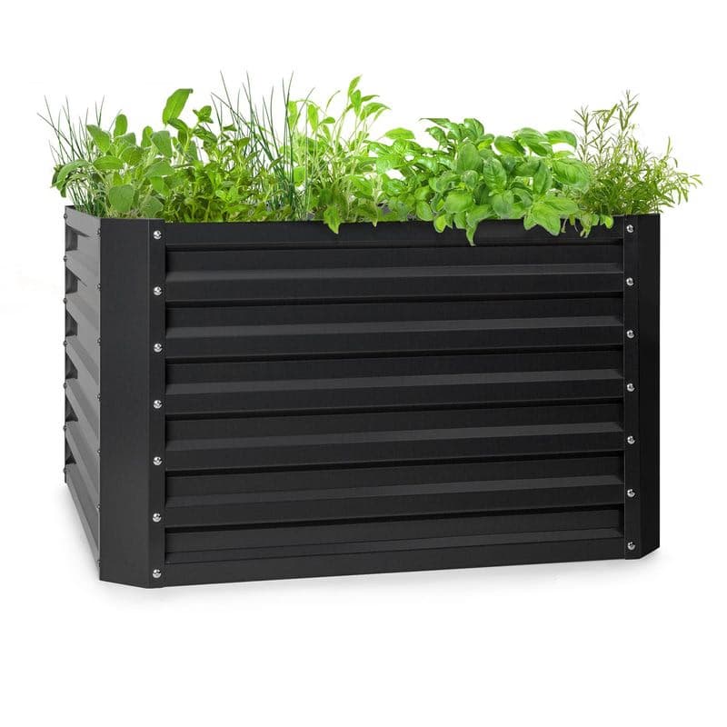 Blumfeldt Blum High Grow Straight, vyvýšený záhon, 100x60x100cm, 600l, oceľ 1