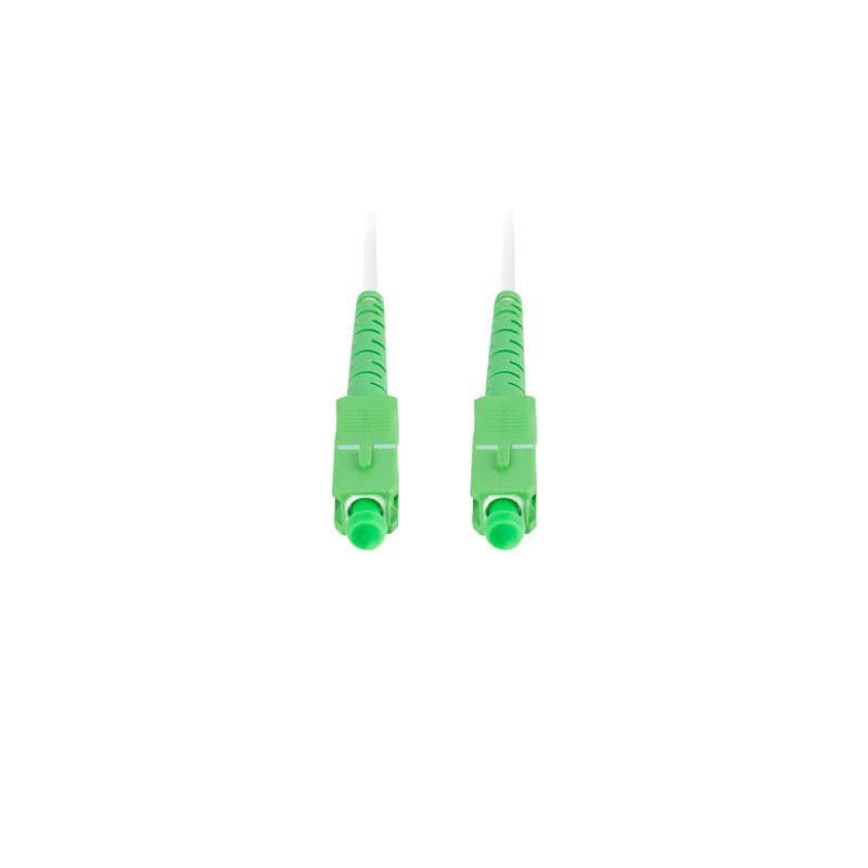 LANBERG optický patch cord SM SC/APC-SC/APC simplex 10m LSZH G657B3 priemer 3mm, farba biela 3