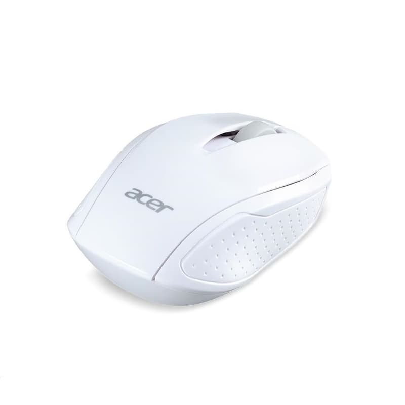 ACER Wireless Mouse G69 White - RF2.4G, 1600 dpi, 95x58x35 mm, 10m dosah, 2x AAA, Win/Chrome/Mac, Retail Pack 2