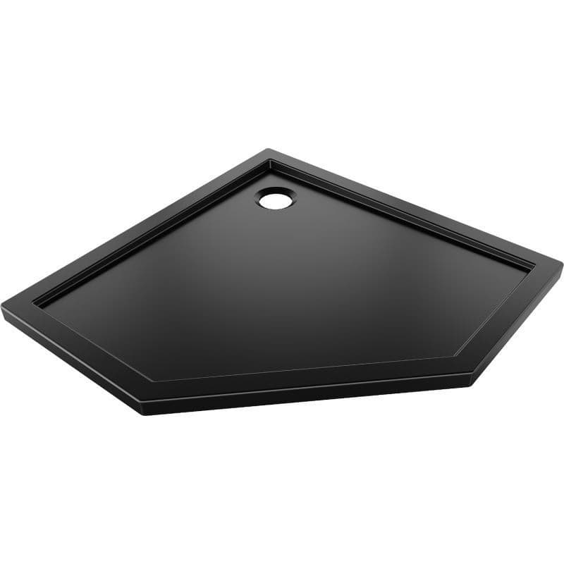 MEXEN - Flow päťboká sprchová vanička slim 90 x 90, čierna mat 46P709090 1
