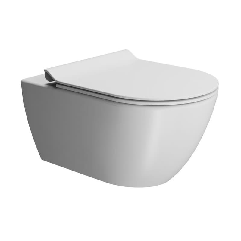 GSI - PURA závesná WC misa, Swirlflush, 36x55cm, biela dual-mat 881509 3