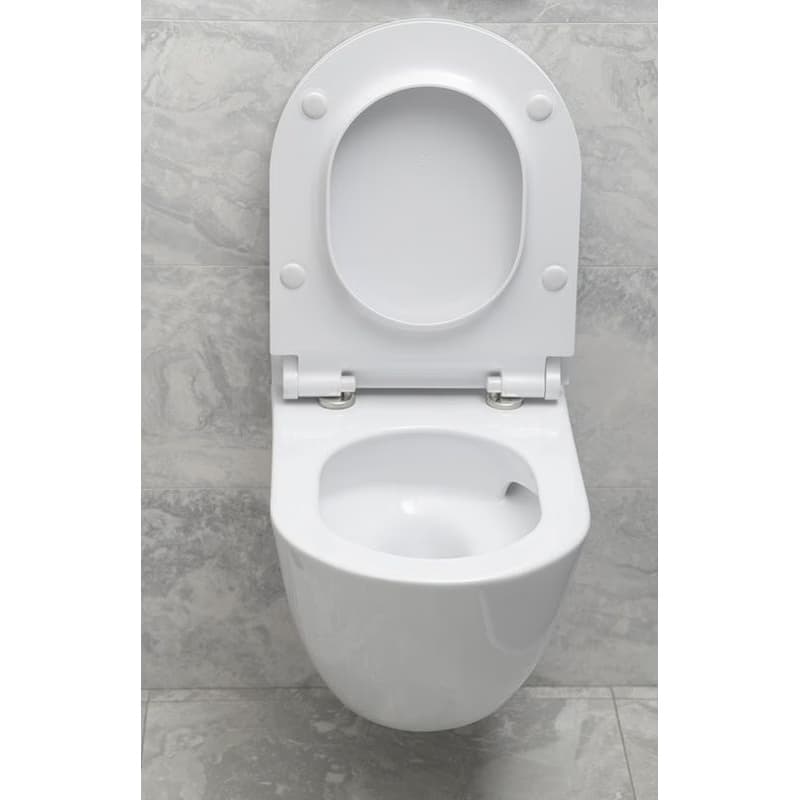 GSI - PURA závesná WC misa, Swirlflush, 36x55cm, biela dual-mat 881509 5