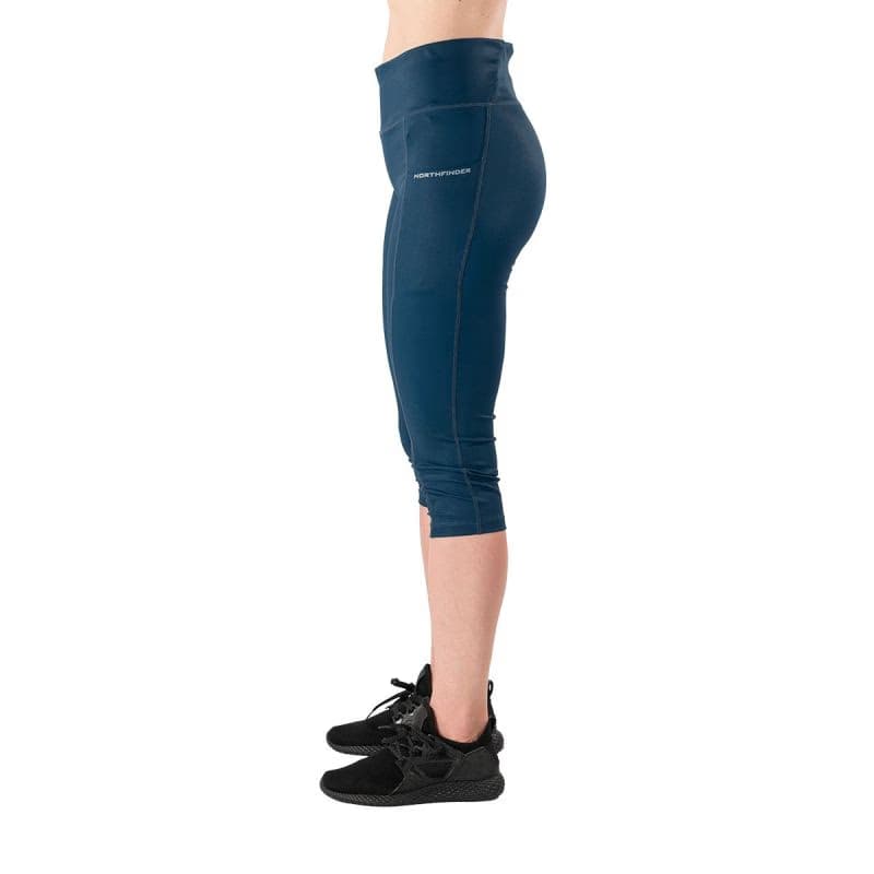 Dámske turistické legíny NORTHFINDER TRIAN-526inkblue 3