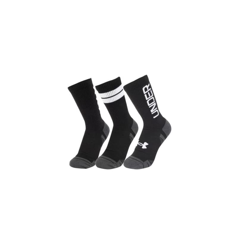 Ponožky UNDER ARMOUR 3 PACK-UA Perf Tech Nov Crew-BLK