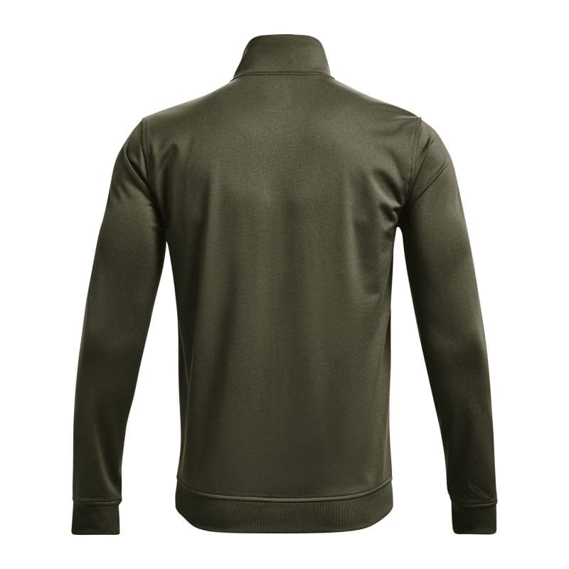 Pánska mikina so zipsom UNDER ARMOUR SPORTSTYLE TRICOT JACKET-GRN 6