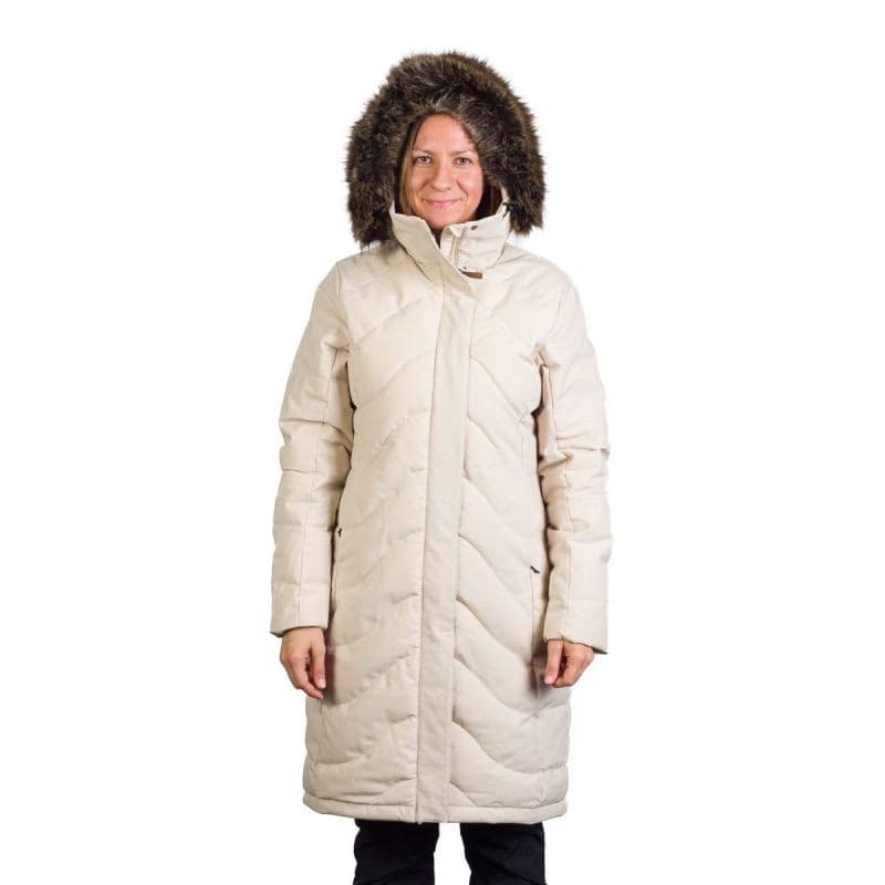 Dámska bunda NORTHFINDER ROBIN-529creamwhite 2