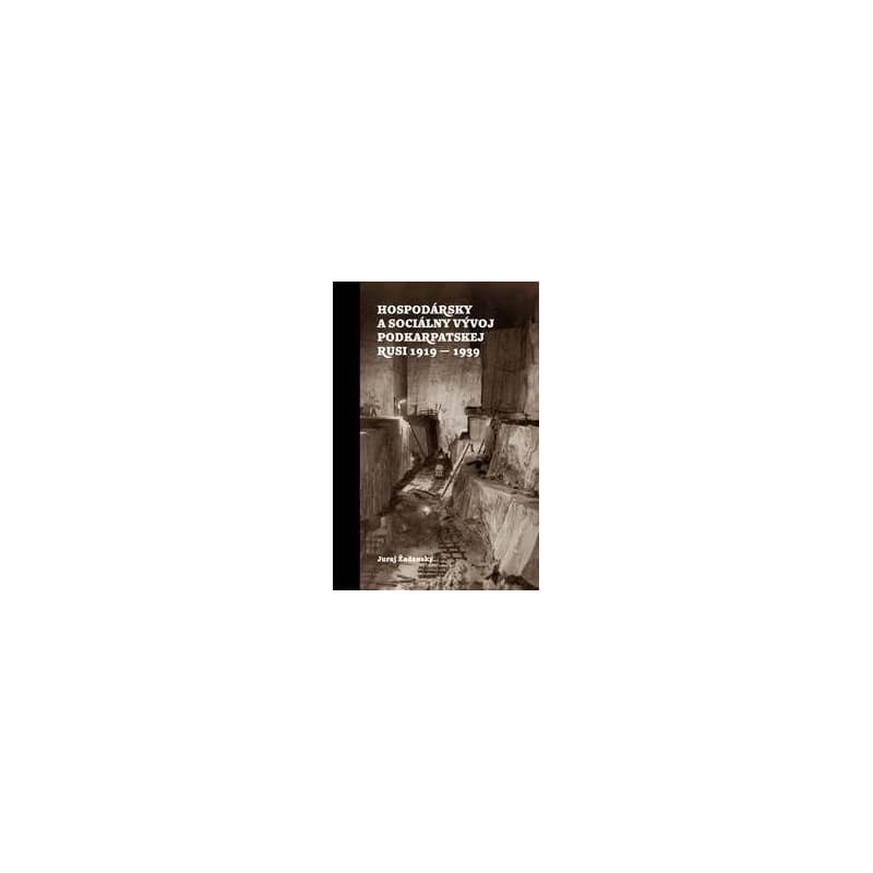 Hospodársky a sociálny vývoj Podkarpatskej Rusi 1919-1939 - Žadanský Juraj