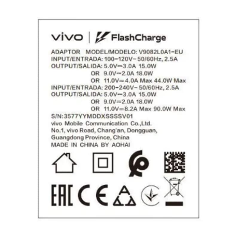 VIVO 90W FlashCharge nabíjačka 2