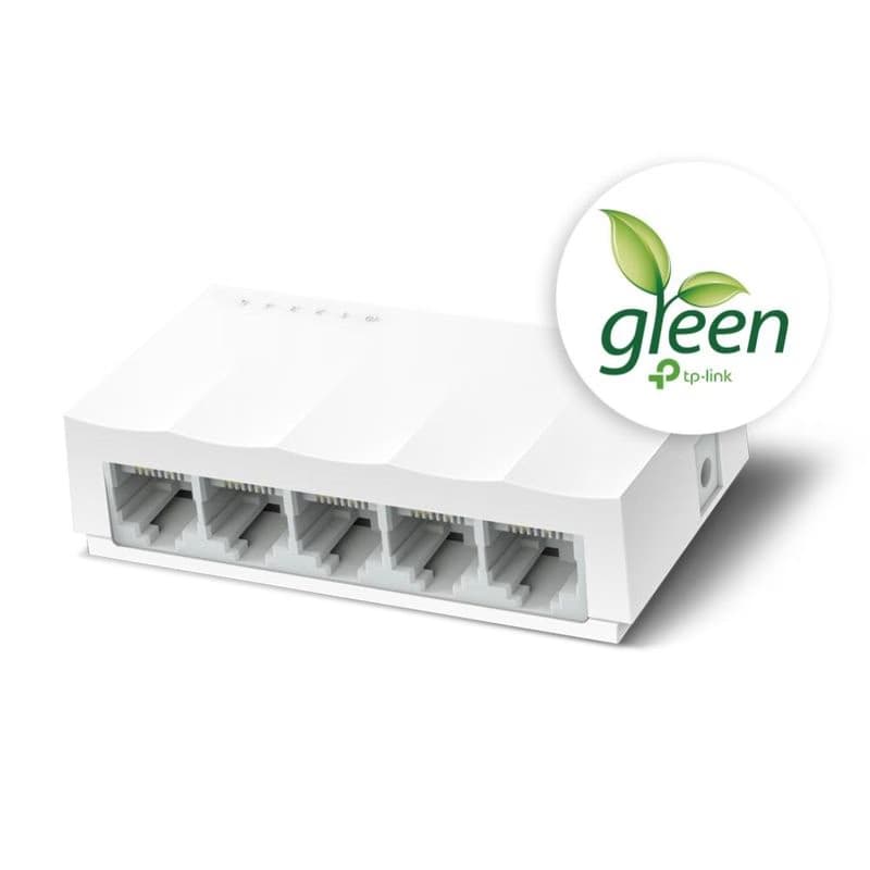 TP-Link LS1005 5x 10/100 Desktop Switch Fanless 3