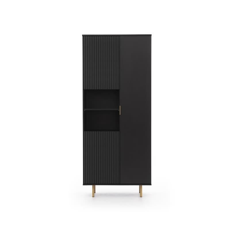 ArtGiB Vitrína NUBIA NB-05 | čierna 1
