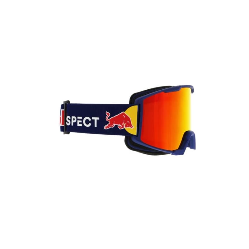 Lyžiarske okuliare RED BULL SPECT SOLO-001RE2, dark blue, brown with red mirror, CAT2