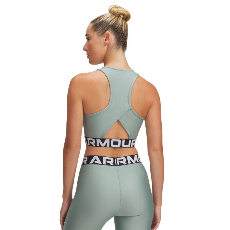 Dámske tréningové tielko UNDER ARMOUR HeatGear Rib Tank-GRN 3