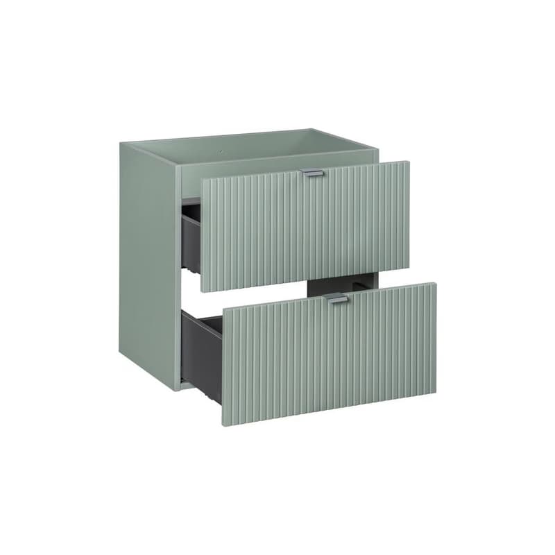 ArtCom Skrinka pod umývadlo LINE Reed Green 82-60-2S | 60 cm 1
