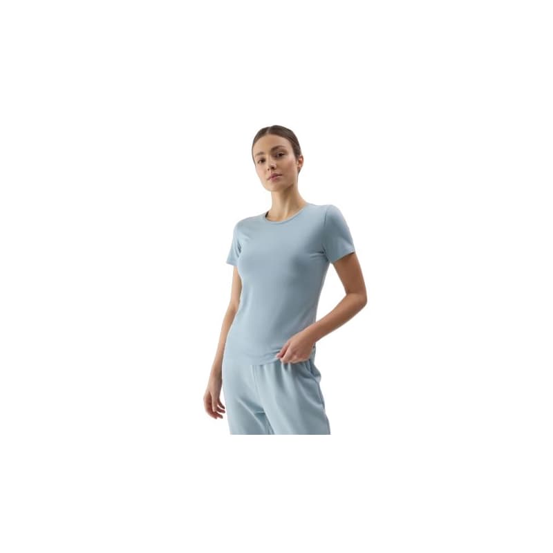 Dámske tričko s krátkym rukávom 4F TSHIRT-WSS24TTSHF1267-34S-LIGHT BLUE 1