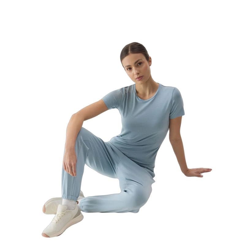 Dámske tričko s krátkym rukávom 4F TSHIRT-WSS24TTSHF1267-34S-LIGHT BLUE 2