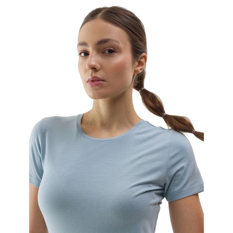 Dámske tričko s krátkym rukávom 4F TSHIRT-WSS24TTSHF1267-34S-LIGHT BLUE 3