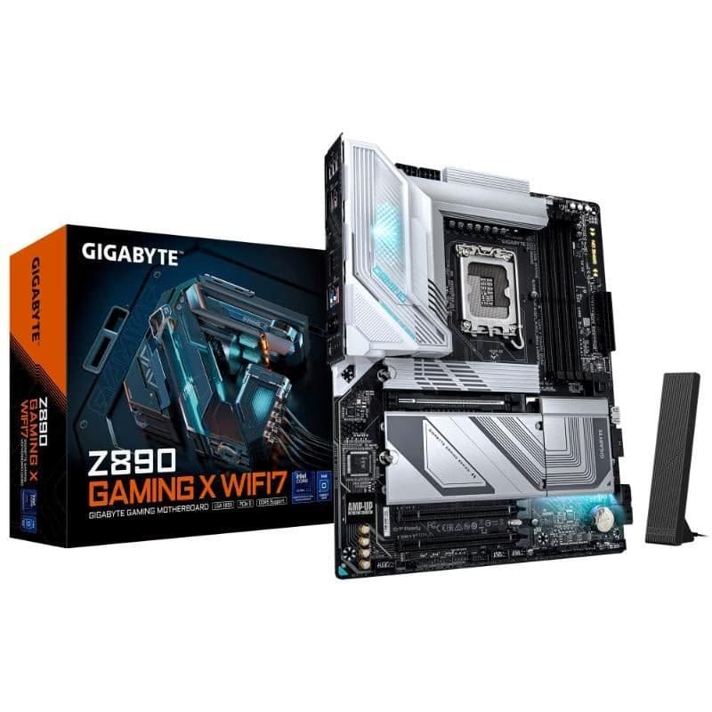 GIGABYTE MB Sc LGA1851 Z890 GAMING X WIFI7, Intel Z890, 4xDDR5, 1xDP, 1xHDMI, 1xUSB4, WiFi 5