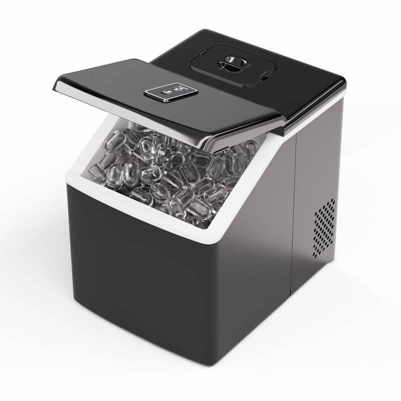 Klarstein Clearcube stroj na výrobu kociek ľadu, číry ľad, 13 kg/24 h 1