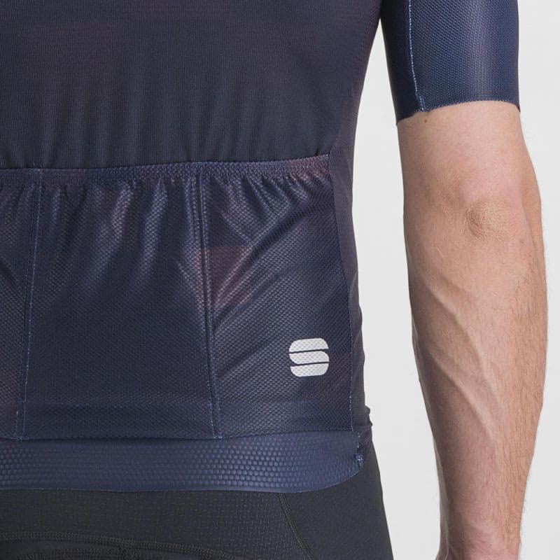 Pánsky cyklistický dres s krátkym rukávom SPORTFUL Rocket jersey, galaxy blue mulled grape 6