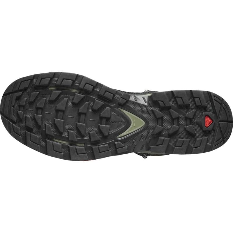 Pánska členková turistická obuv SALOMON Quest Element GTX M black deep lichen green olive night 6