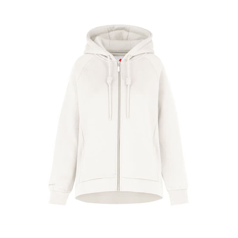 Dámska zateplená mikina so zipsom VOLCANO TIFFI-101-CREAM 6