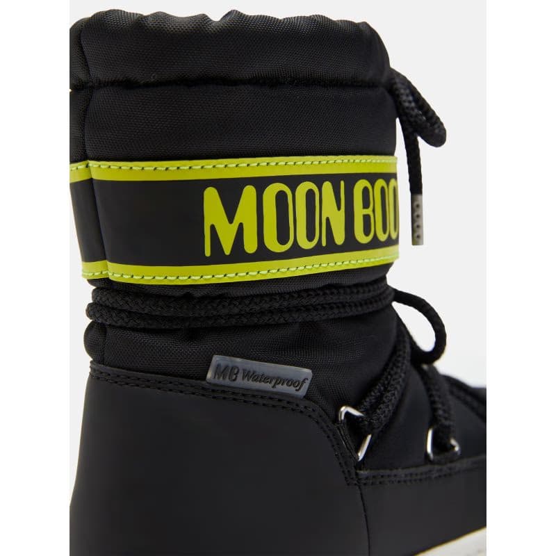 Juniorské vysoké zimné topánky MOON BOOT MB JR PARK BOOT, N001 BLACK 5